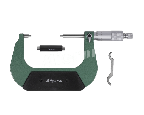 Micrometer with small measuring sponges MK - MP - 75 0.01