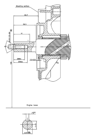 Двигатель Loncin H765i (H type) D25 20А