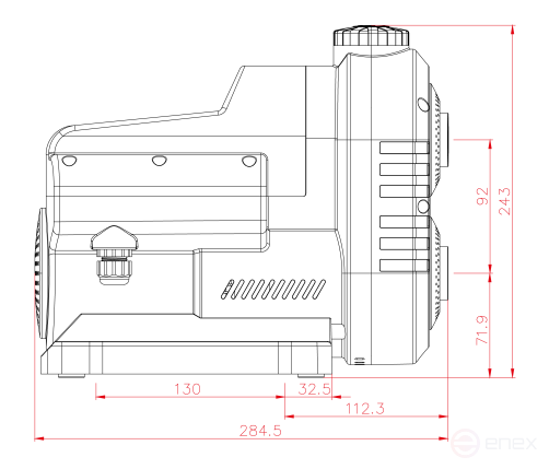 НС-СМАРТ-77-45, Автоматическая насосная станция JEMIX, 650 Вт, крыльчатки из нерж. стали, JEMIX