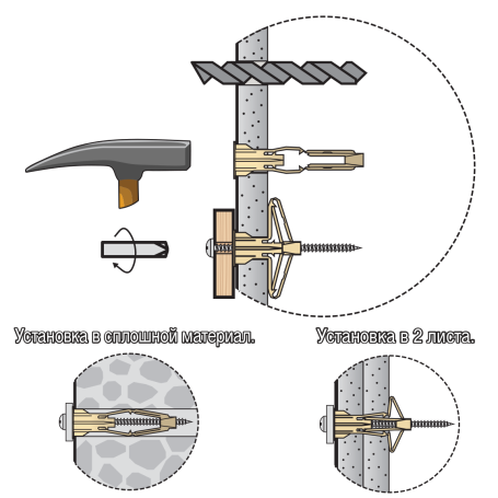 Анкер PLA 10х60 (900 шт.)