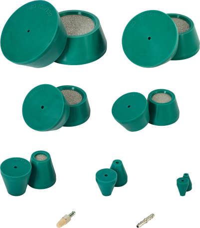 Set of cone plugs for pipes 8 – 130 mm