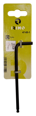 Шестигранный удлиненный ключ с шаровым наконечником, 6 мм, розничная упаковка