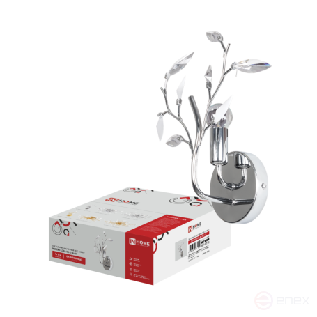 Светильник настенный под лампу MODERN LORA-WL-E14-CH Е14 хромированный IN HOME