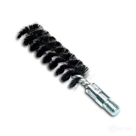 IBG brush ruff, 160*100 mm, diameter 32 mm, straight steel wire STA 0.30 mm, fit W1/2"