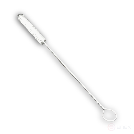 IBZ brush ruff, 300*100 mm, diameter 12 mm, nylon, transparent straight 0.25 mm, shank 1.6 mm