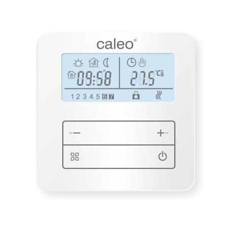 Терморегулятор Caleo С950, накладной, цифровой, программируемый, 3,5 кВт