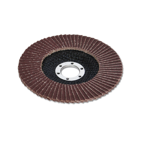 Circle "SANTOOL" petal end 125x22 mm metal grain P80 (No. 16)
