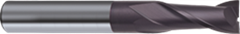 Monolithic carbide keyed universal milling cutter, d-7.75 mm