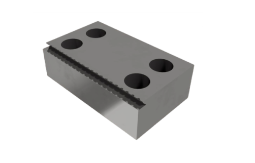 Упор с зубцами h36 Z5 118x70 HRC60