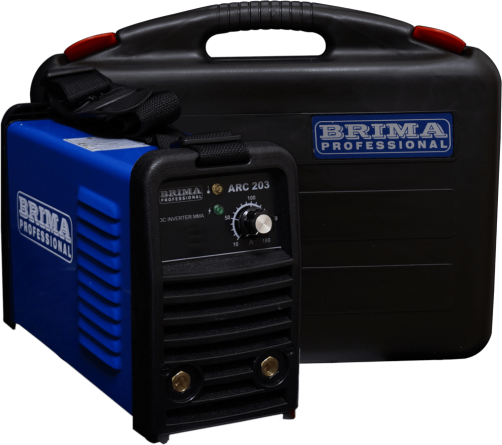 BRIMA PROFESSIONAL ARC-203 inverter unit (220V) in a case