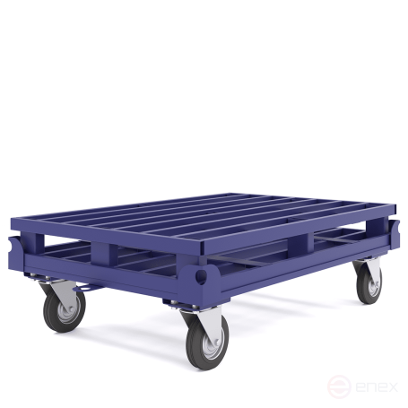 Тележка для поддонов ТПЕ (800х1200) колеса d 200мм.