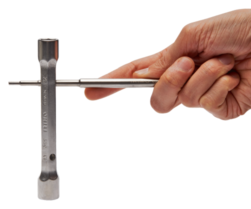 Рукоятка для двустороннего торцевого ключа до 30 x 32 мм