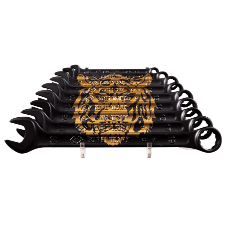 Набор комбинированных ключей "TIGER TOTEM", 6-19 мм, подставка, 9 предметов KING TONY P12D09MRS11