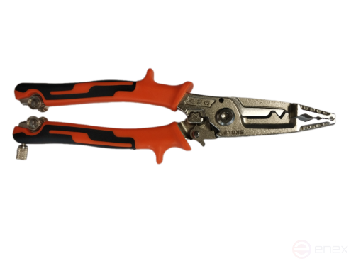 Multifunctional pliers Skole 225 mm (9in1) PS6-819225