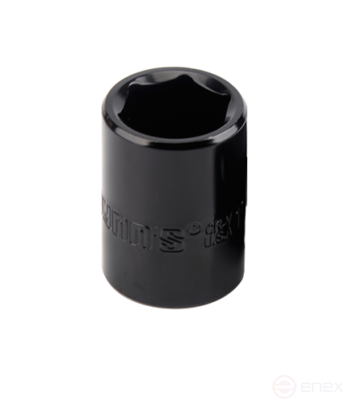 Impact end head 6-sided 1/2" 17 mm Wynn