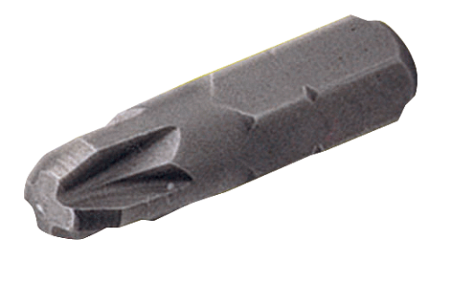 Bits PZ1 25MM 1/4, 10 pcs.