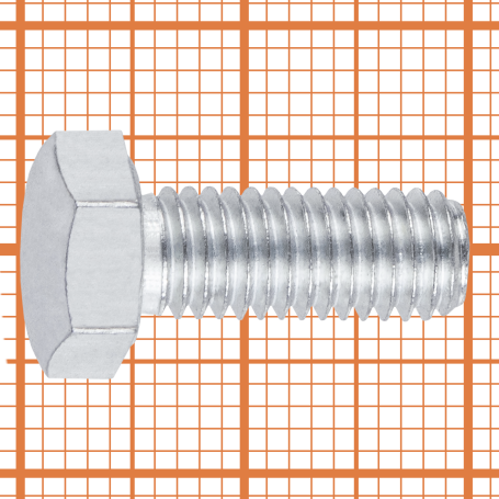 DIN 933 10.9 - Hex head bolt M8x20 (8 pcs.), FP-suspension