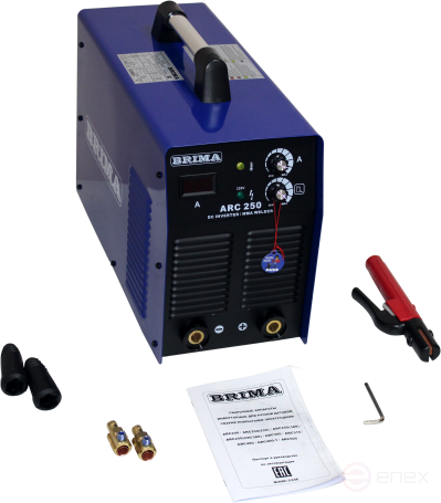 Аппарат инверторный BRIMA ARC-250 (220В) с НАКС