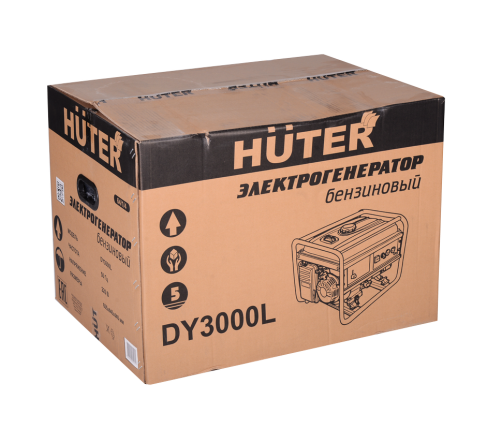 HUTER DY3000L Portable Gasoline Generator