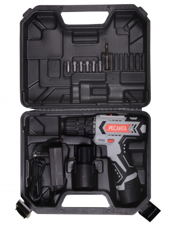 Cordless screwdriver drill DA-12-2LK Resanta