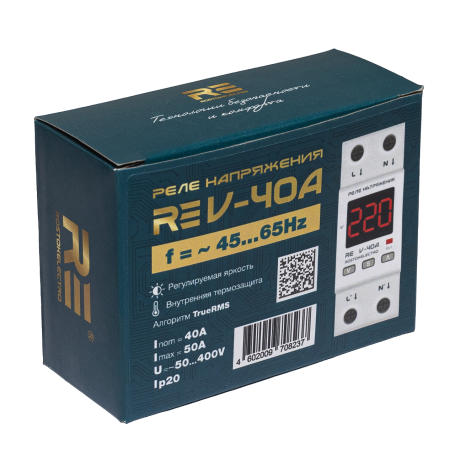 Voltage relay RE V-40A