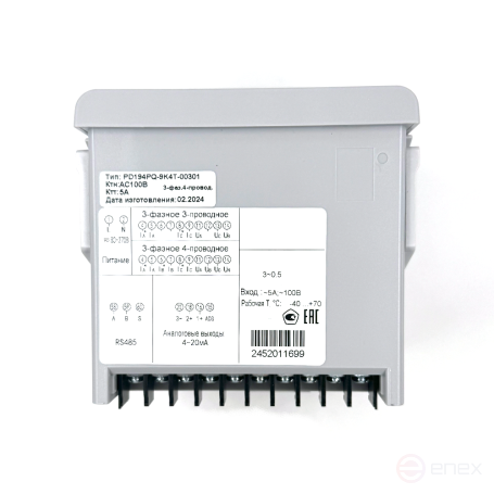 Multifunctional device PD194PQ-9K4T-00301-5A/5A-500V-4...20mA-K-3.4-0.2