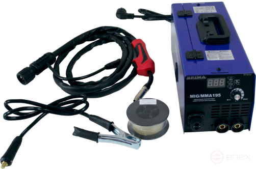 Полуавтомат MIG/MMA-195 DIGITAL "BRIMA"