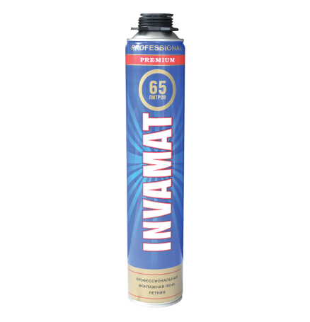 INVAMAT 65 (summer) Professional mounting foam, aerosol can 1000 ml (12/1)