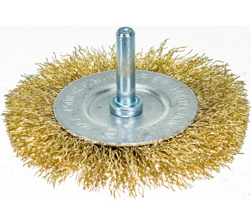 Steel brush, flat 75 mm