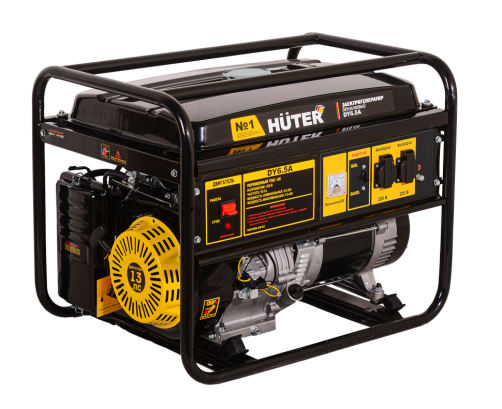 Gasoline generator DY6.5A Huter