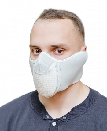 Тепловая маска Балаклава 3 в 1 ТМ 1.4. (зимний камуфляж) САЙВЕР|SAYVER