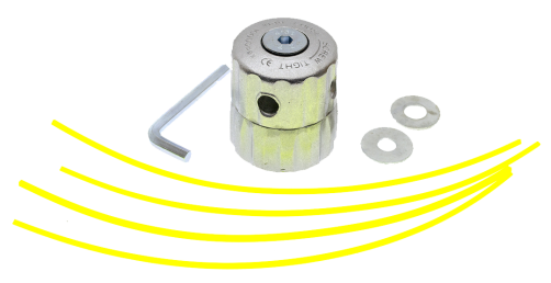 Катушка для триммера 32, Паук, Ударостойкий металл, Универсальная, Ребрист.,ЧЕГЛОК (100) (W01-007)
