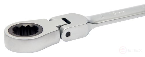 Combination wrench with ratchet, 12 mm