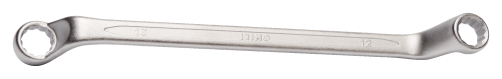 Двусторонний гаечный ключ с изгибом, 12 x 13 мм