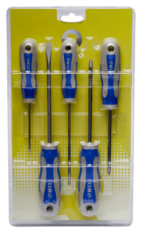 Screwdriver set 5 pcs., 459-5-B