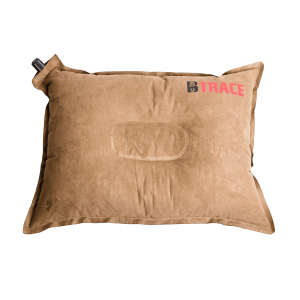 BTrace self-inflating Pillow Warm 43x34x8.5 cm (Brown)
