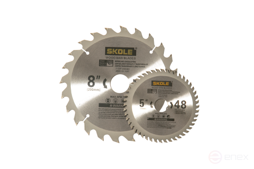 SKOLE saw blade 160 mm 48 teeth 20 mm seat + adapter ring 16 mm D1 1604820