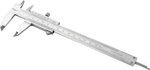 Штангенциркуль нониусный с цельной рамкой 0-200 мм/0-8"; 0,02 мм/0,001"