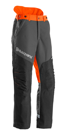 Trousers with chainsaw cut protection Functional 20, model A, p. 58