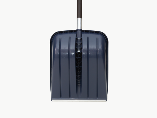 Snow shovel, dark blue color