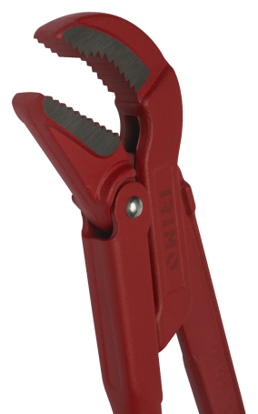 Pipe wrench with S-sponges, 1"