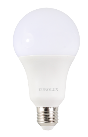 Лампа светодиодная Eurolux LL-E-A80-25W-230-6K-E27