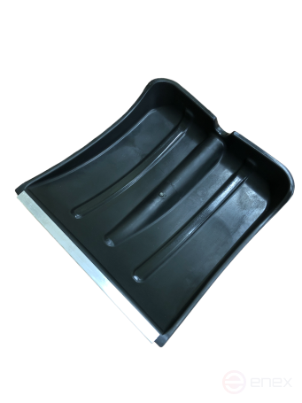 Snowball shovel with aluminum bar (380x380), D=32