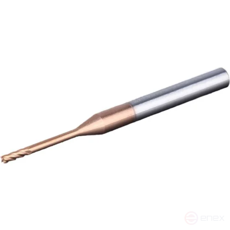 Фреза концевая VHM TiSiN 0,5x4x50х4 z2 ToolPro