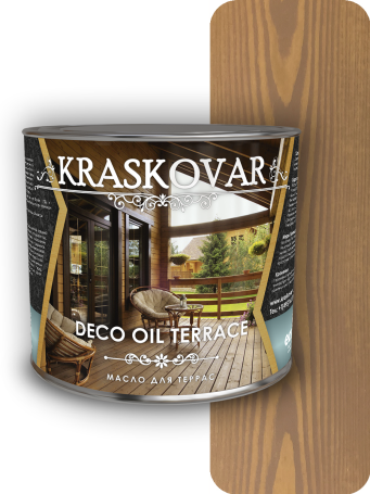 Kraskovar Deco Oil Terrace Caramel 2.2 l.