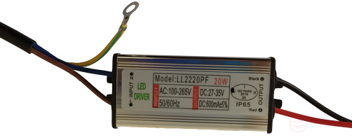 Драйвер для светодиодных светильников Mosvolt LL2220PF 600mA 20W IP65