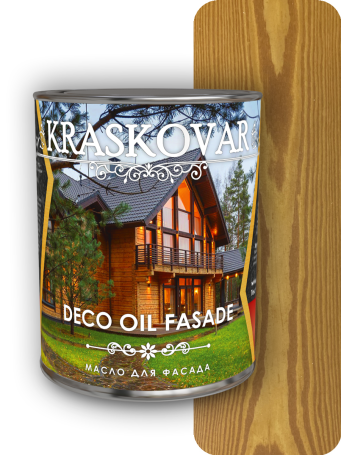 Facade oil Kraskovar Deco Oil Fasade Teak 0.75 l.