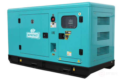 Diesel generator AD-1100-Weichai in a casing