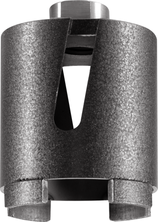 Heden diamond crown for cabinets 72x65 mm, M16, 4 segments, with side dust collector, art. 412.001