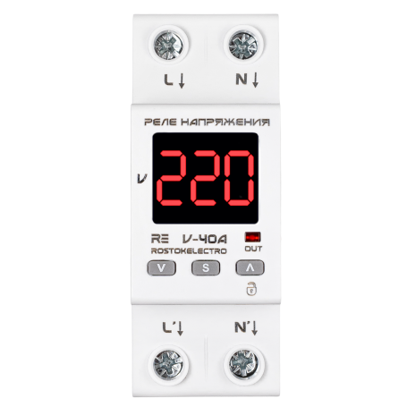 Voltage relay RE V-40A